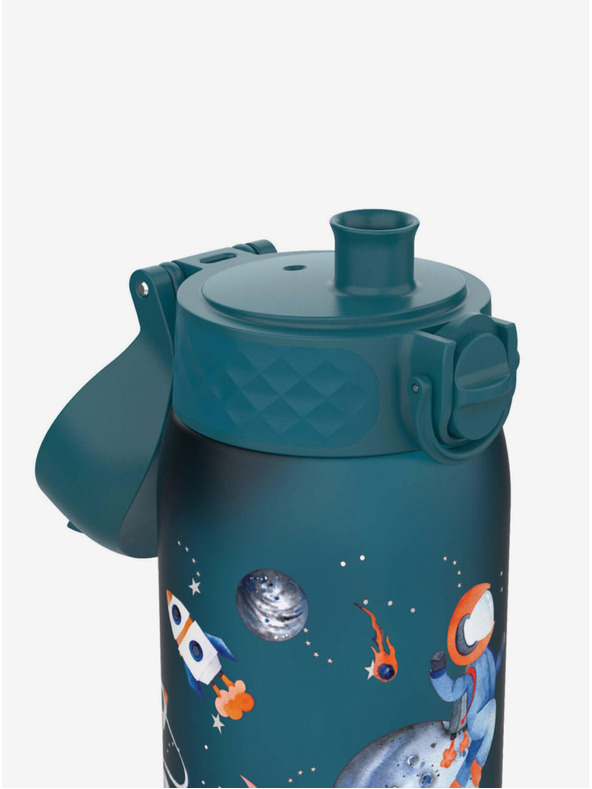 ION8 Petrolejová vzorovaná lahev Ion8 Leak Proof Space (350 ml)