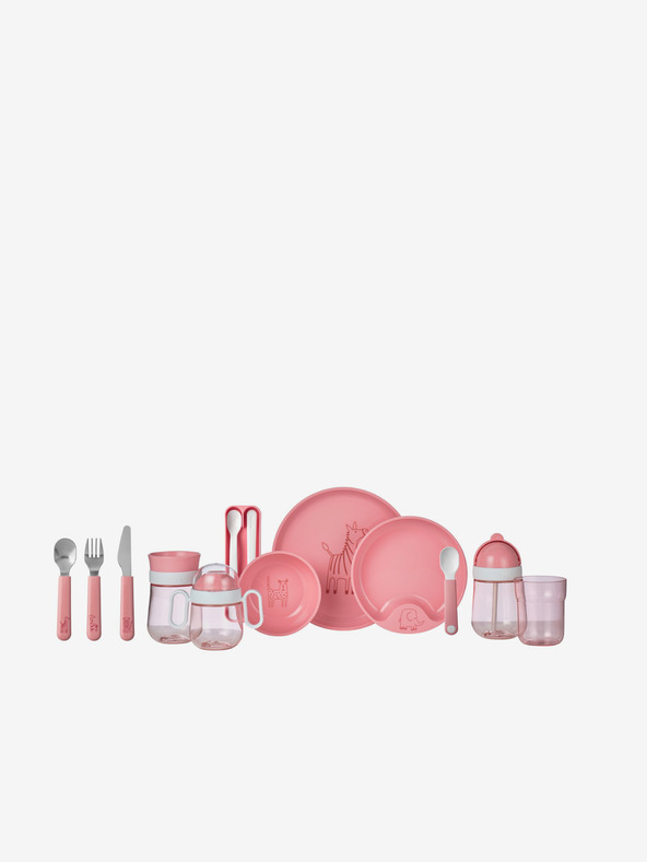 Mepal Růžový dětský talíř  Mepal Mio