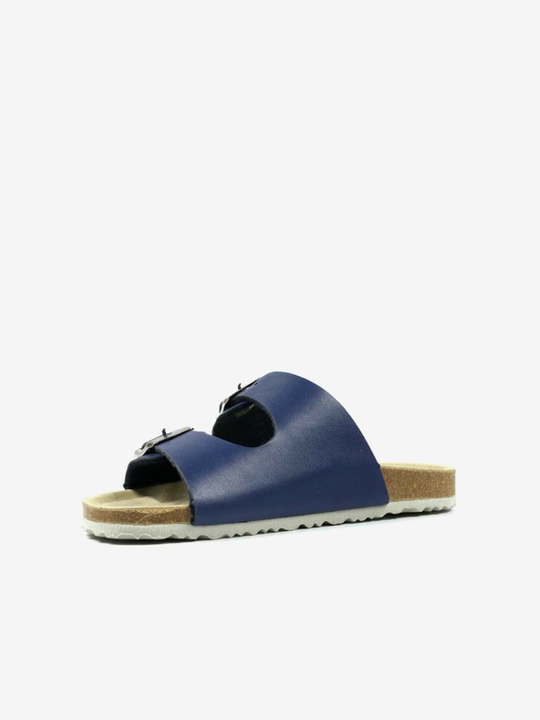 Richter Tmavě modré klučičí pantofle Richter