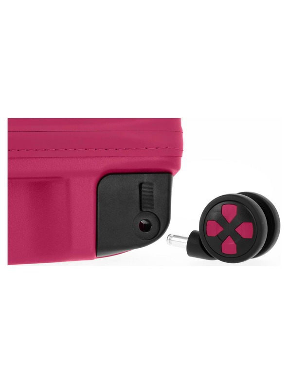 IMPACKT Cestovní kufr IMPACKT IP1 L Flora pink