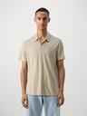 Guess Jeans Pánské béžové polo triko Guess Jeans Beige Blanco