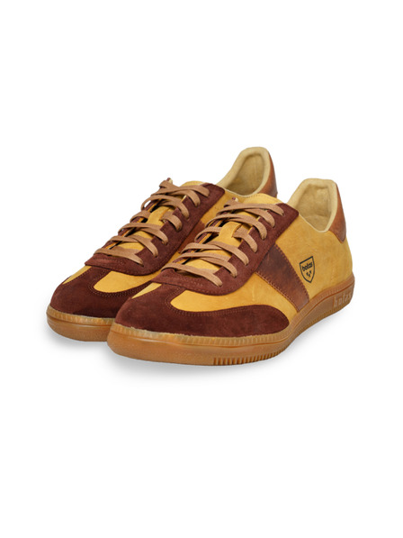 BOTAS *** Dámské kožené tenisky / botasky hnědé Botas Iconic Caramel