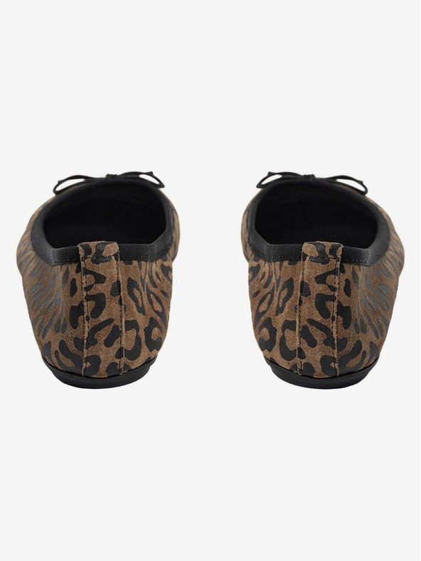 Sofie Schnoor Hnědé dámské vzorované baleríny Sofie Schnoor