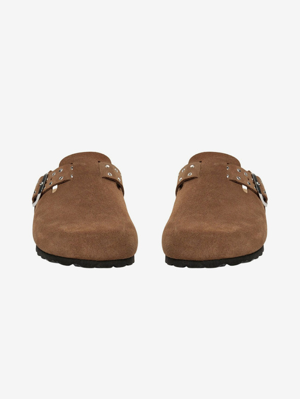 Sofie Schnoor Hnědé dámské pantofle Sofie Schnoor