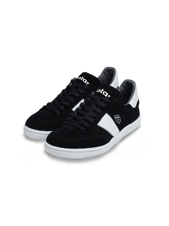 BOTAS *** Dámské kožené tenisky / botasky černo-bílé Botas Iconic