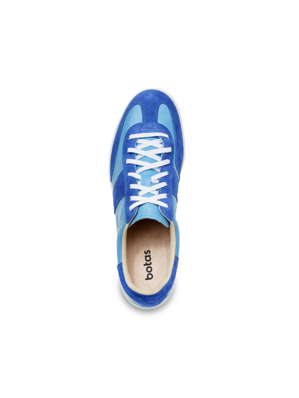 BOTAS *** Dámské kožené tenisky / botasky modré Botas Iconic La Manche 71