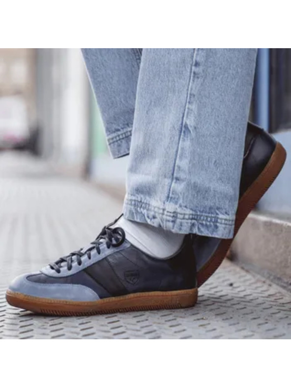 BOTAS *** Dámské kožené tenisky / botasky modré Botas Iconic