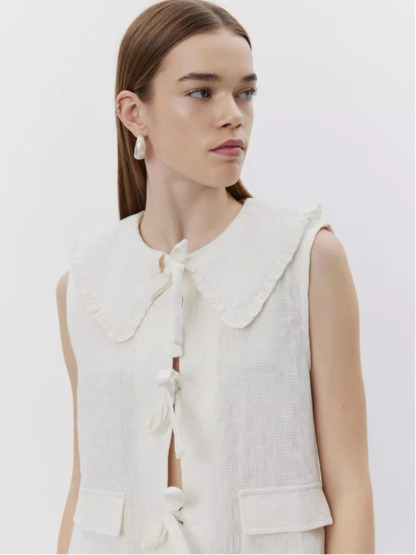Sofie Schnoor Bílá dámská vesta Sofie Schnoor