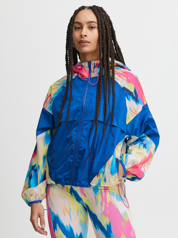 The Jogg Concept Modrá dámská vzorovaná bunda The Jogg Concept