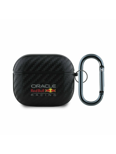 Oracle Red Bull Racing Red Bull PU Karbonové Pouzdro pro AirPods 3 Black
