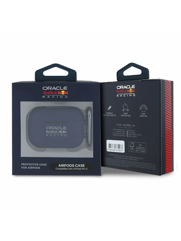 Oracle Red Bull Racing Red Bull Silikonové Pouzdro pro AirPods Pro 2 Navy