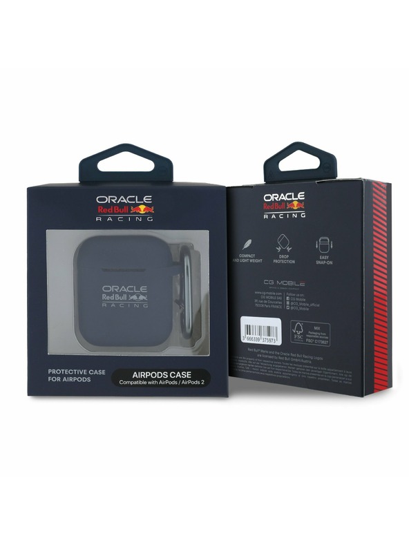 Oracle Red Bull Racing Red Bull Silikonové Pouzdro pro AirPods 1/2 Navy