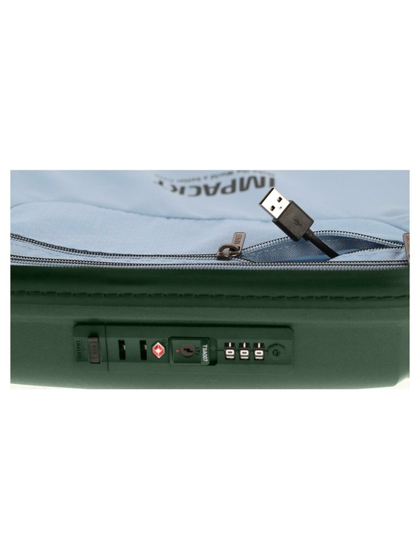 IMPACKT Cestovní kufr IMPACKT IP1 S Deep sea green