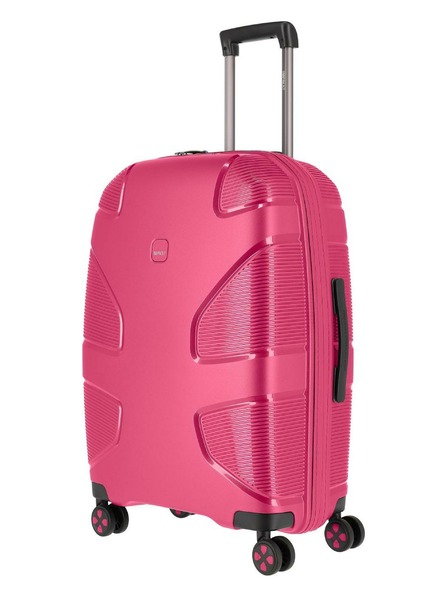 IMPACKT Cestovní kufr IMPACKT IP1 M Flora pink