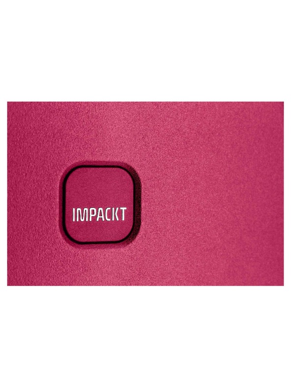 IMPACKT Cestovní kufr IMPACKT IP1 S Flora pink