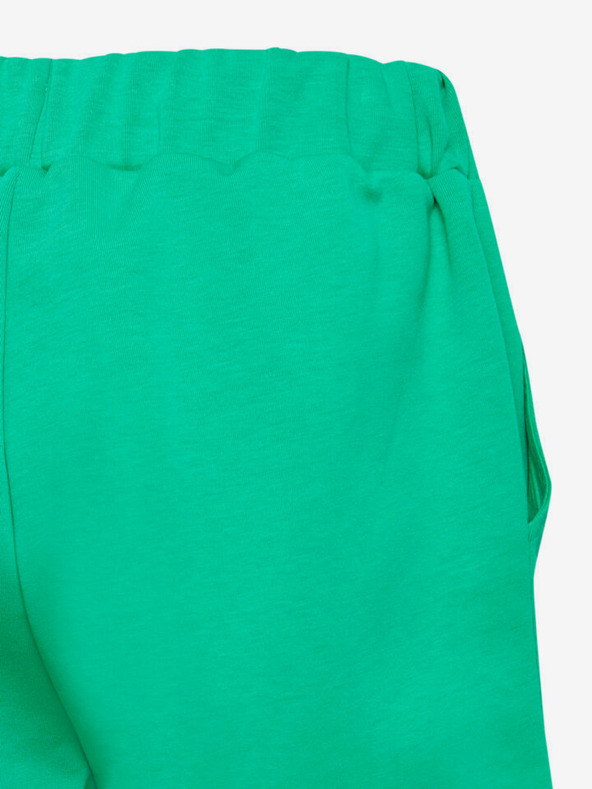 The Jogg Concept Zelené dámské teplákové kraťasy The Jogg Concept