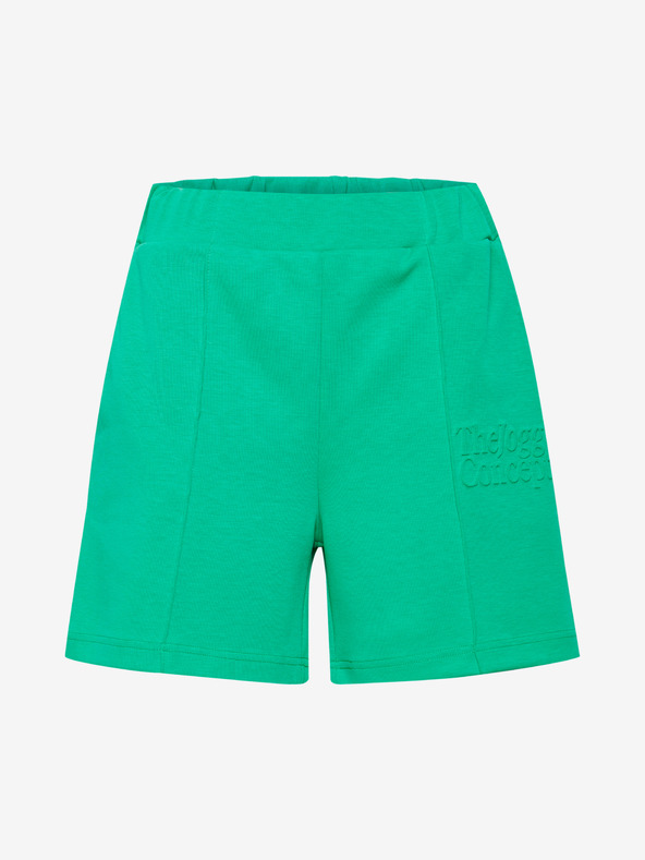 The Jogg Concept Zelené dámské teplákové kraťasy The Jogg Concept