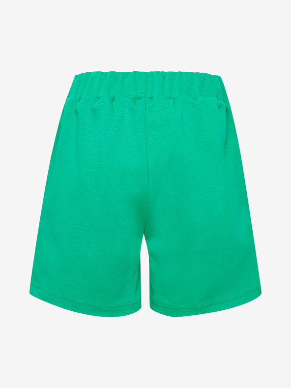 The Jogg Concept Zelené dámské teplákové kraťasy The Jogg Concept