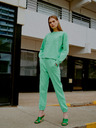 The Jogg Concept Světle zelené dámské tepláky The Jogg Concept