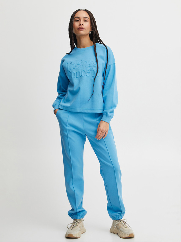 The Jogg Concept Modré dámské tepláky The Jogg Concept