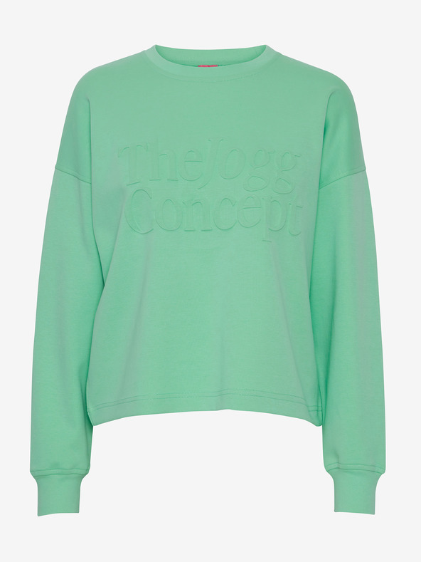 The Jogg Concept Světle zelená dámská mikina The Jogg Concept