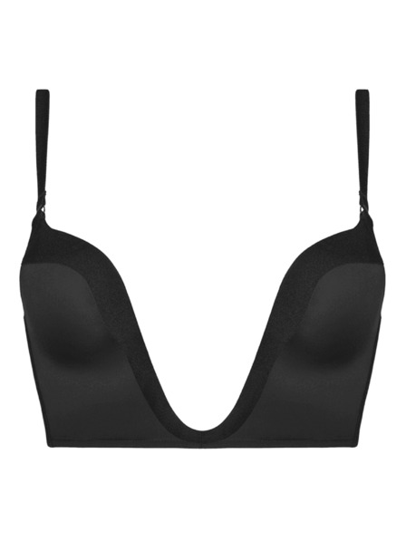 Wonderbra Černá dámská podprsenka Wonderbra ULTIMATE PLUNGE