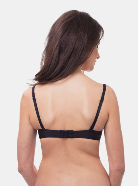 Wonderbra Černá dámská push up podprsenka Wonderbra FULL EFFECT PLAIN BRA