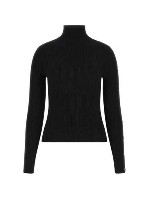 Guess Jeans Dámský černý svetr Jet Black Guess jeans