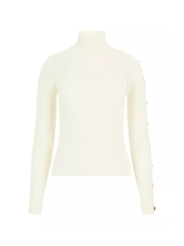 Guess Jeans Dámský bílý svetr Milky Guess jeans