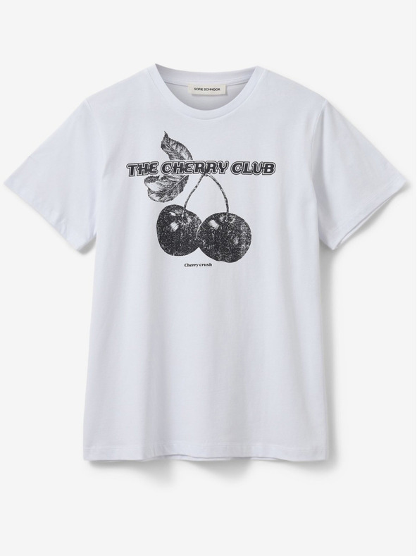 Sofie Schnoor Bílé dámské tričko Sofie Schnoor