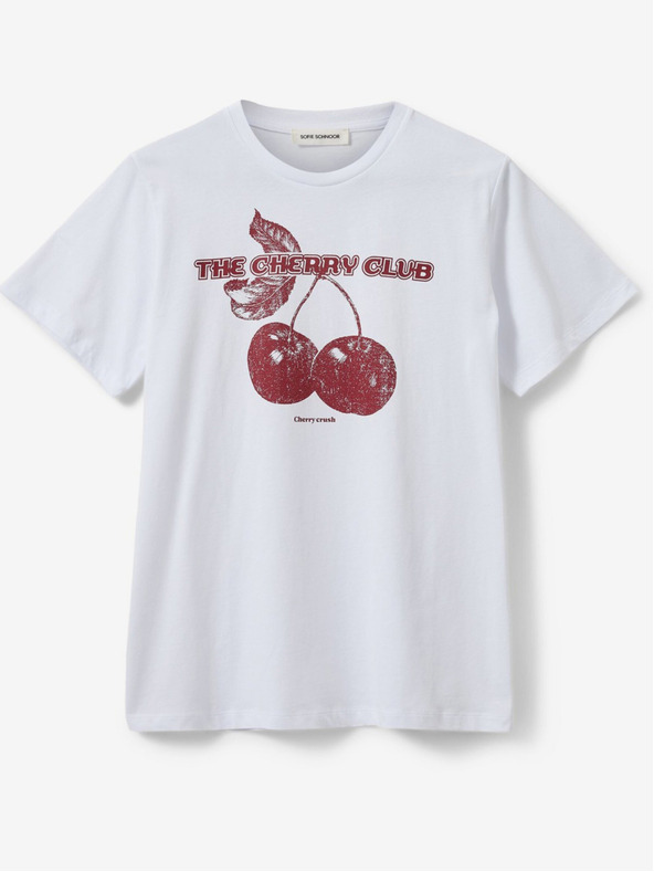 Sofie Schnoor Bílé dámské tričko Sofie Schnoor