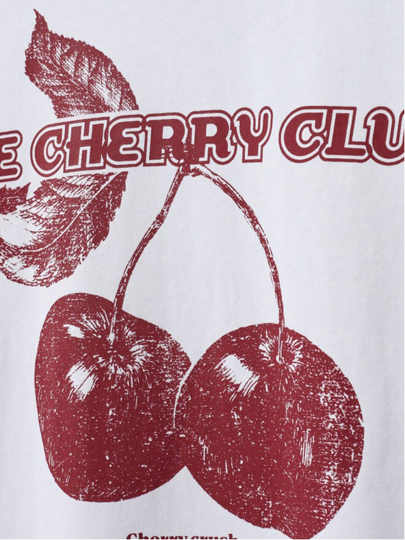 Sofie Schnoor Bílé dámské tričko Sofie Schnoor