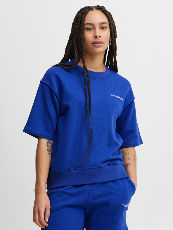 The Jogg Concept Modré dámské tričko The Jogg Concept