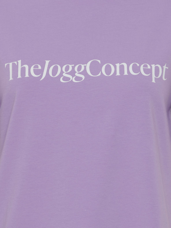 The Jogg Concept Světle fialové dámské tričko The Jogg Concept