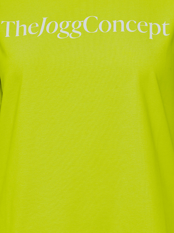 The Jogg Concept Světle zelené dámské tričko The Jogg Concept