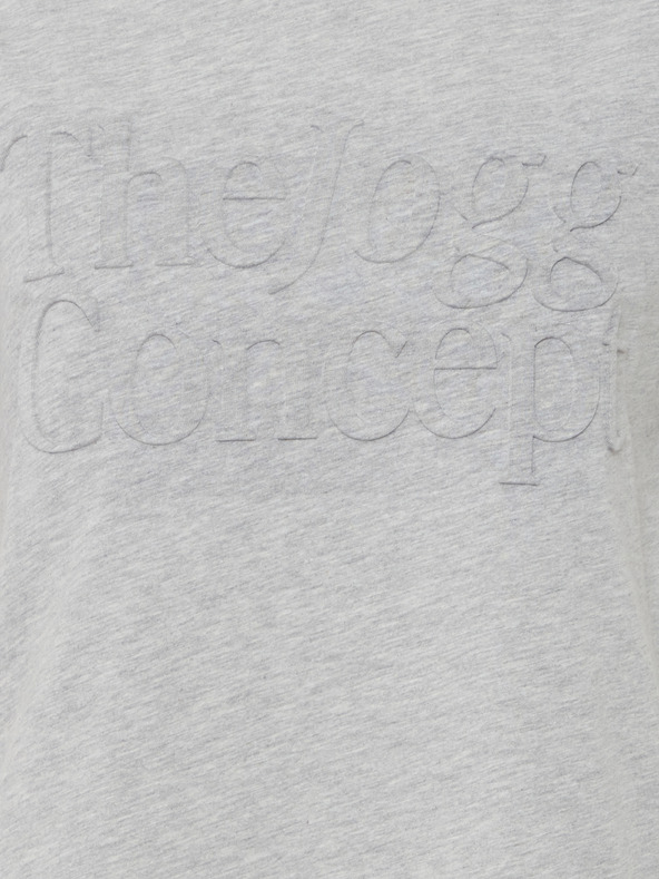 The Jogg Concept Šedé dámské tričko The Jogg Concept