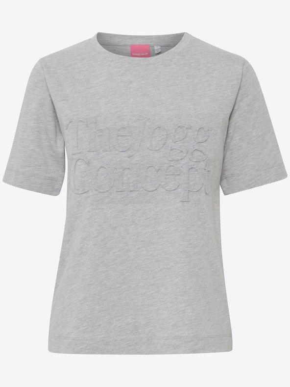 The Jogg Concept Šedé dámské tričko The Jogg Concept