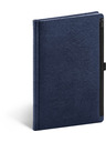 NOTIQUE NOTIQUE Notes Hardy modrý, linkovaný, 13 x 21 cm