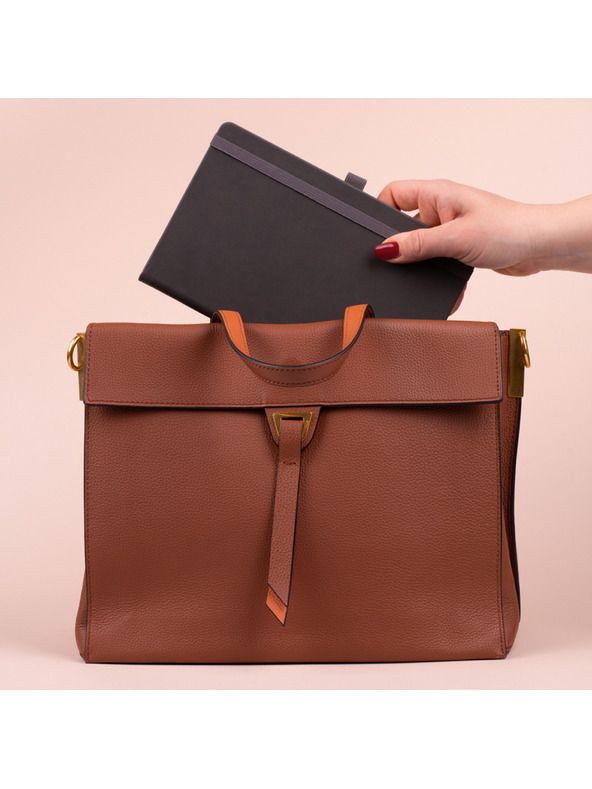 NOTIQUE NOTIQUE Notes Šedý, linkovaný, 13 x 21 cm