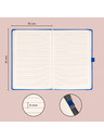 NOTIQUE NOTIQUE Notes Aprint, modrý, linkovaný, 15 x 21 cm
