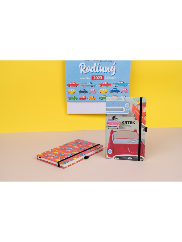 NOTIQUE NOTIQUE Notes Krtek a autíčko, linkovaný, 13 x 21 cm BAAGL