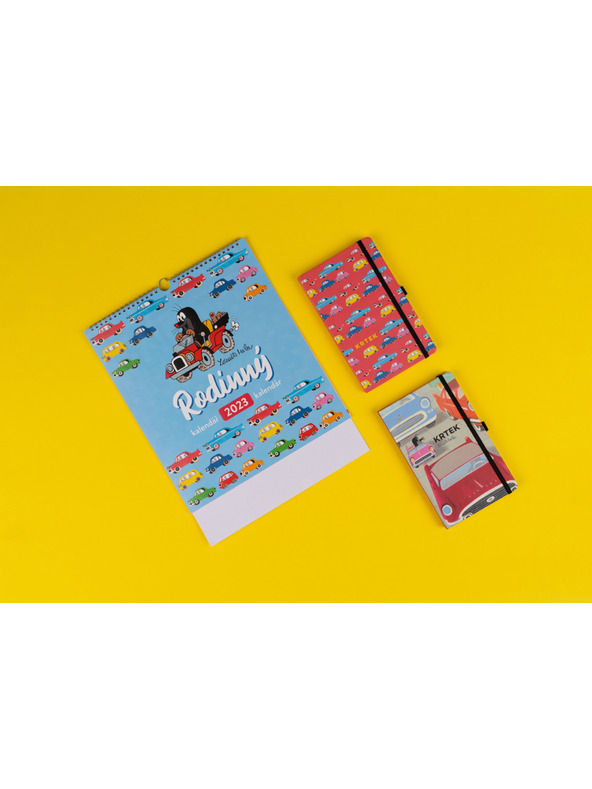 NOTIQUE NOTIQUE Notes Krtek a autíčko, linkovaný, 13 x 21 cm BAAGL