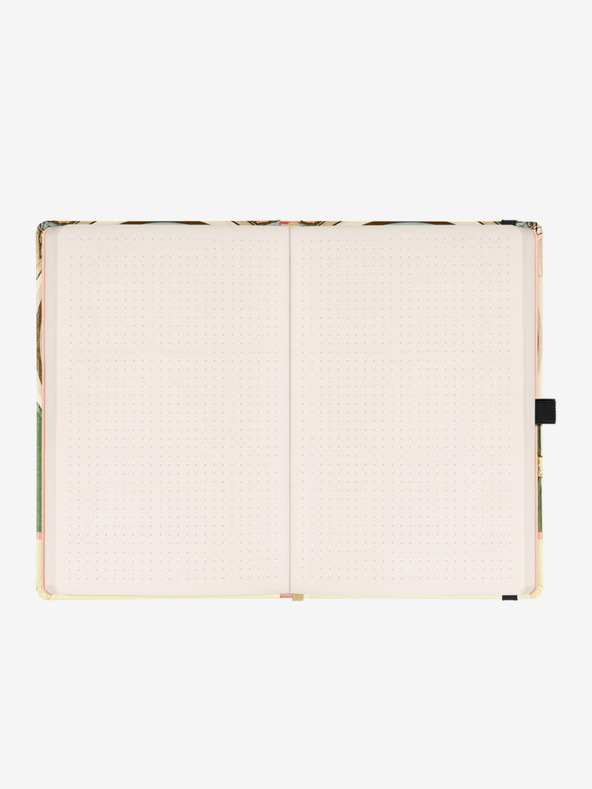 NOTIQUE NOTIQUE Notes Alfons Mucha – Petrklíč, tečkovaný, 13 x 21 cm