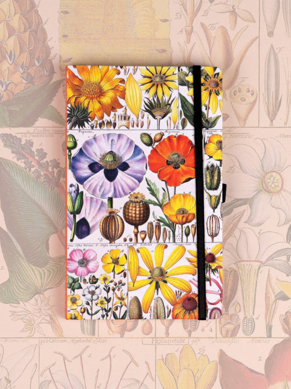 NOTIQUE NOTIQUE Notes Herbář Kateřiny Winterové, tečkovaný, 13 x 21 cm