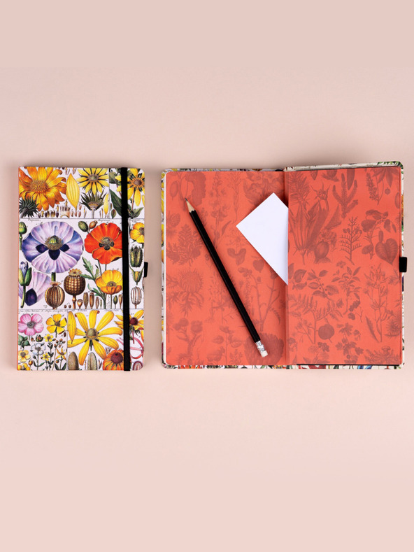 NOTIQUE NOTIQUE Notes Herbář Kateřiny Winterové, tečkovaný, 13 x 21 cm