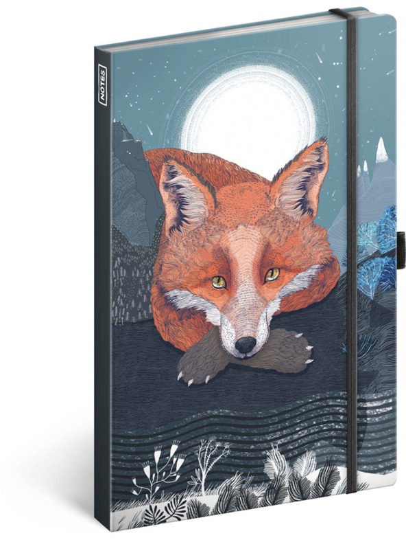 NOTIQUE NOTIQUE Notes Animalium – Lucie Jenčíková, linkovaný, 13 x 21 cm BAAGL
