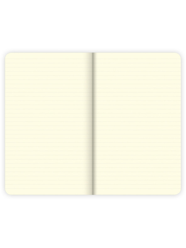 NOTIQUE NOTIQUE Notes Teribear, černý, linkovaný, 15 x 21 cm, A5 BAAGL