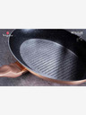 Berlingerhaus Pánev na ryby a steaky s mramorovým povrchem 35 cm Rosegold Metallic Line BERLINGERHAUS