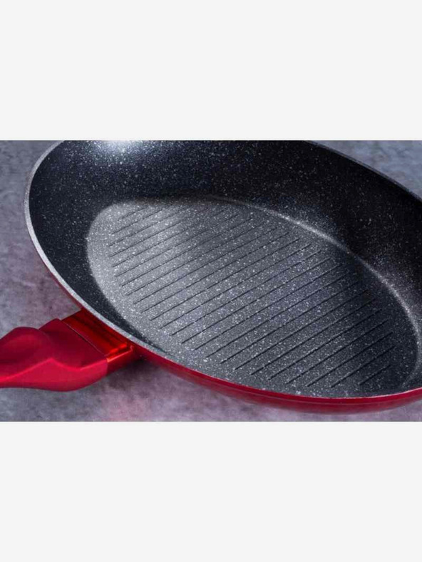 Berlingerhaus Pánev na ryby s nepřilnavým povrchem 35 cm Burgundy Edition BERLINGERHAUS