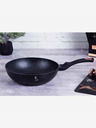 Berlingerhaus Wok pánev s mramorovým povrchem BERLINGERHAUS Black Rose Collection (28 cm)